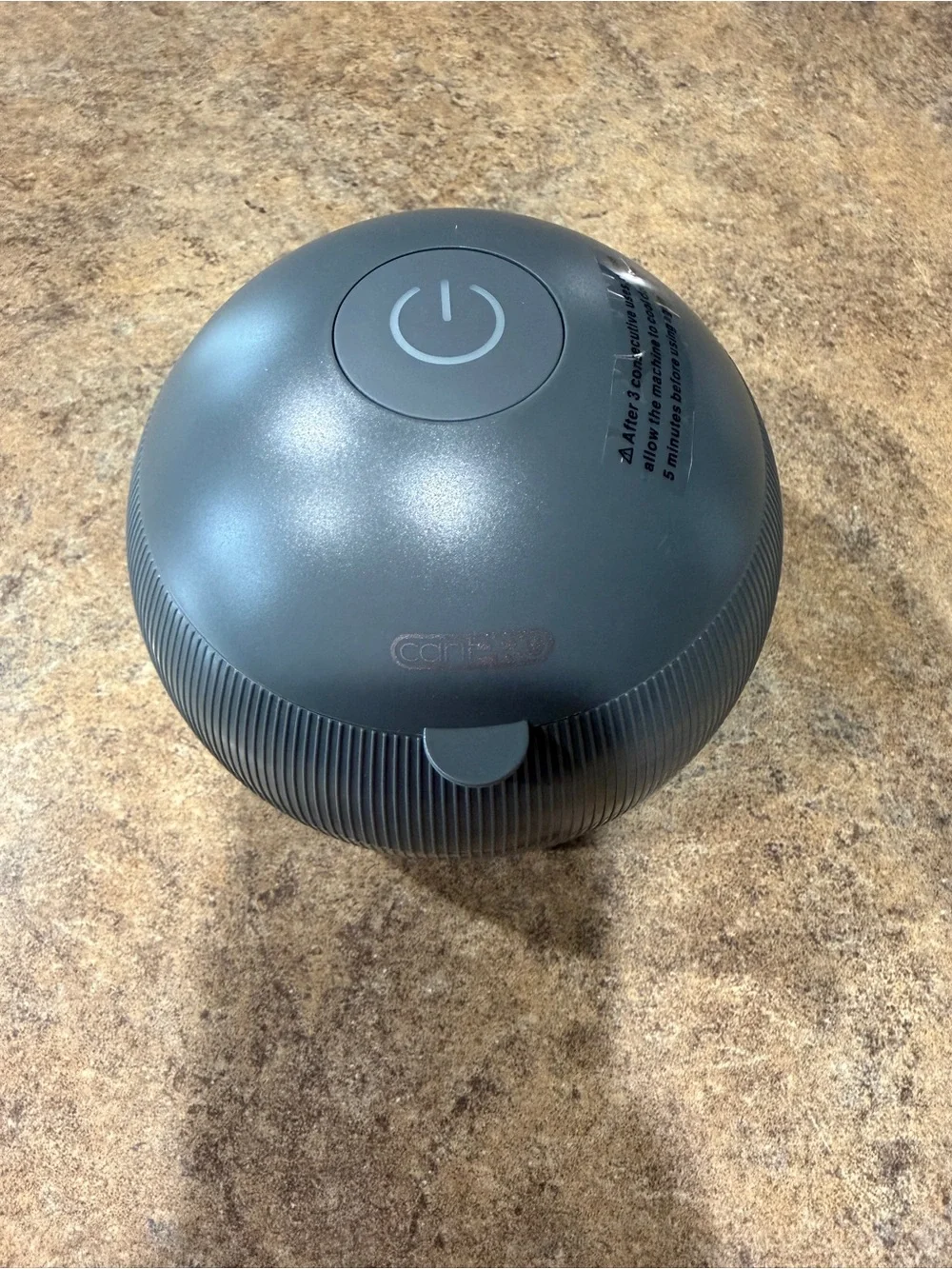 Ultrasonic Cleaner with UV Sanitizer - Gray